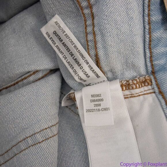 NEW Madewell‎ Plus Perfect Vintage Wide-Leg Crop Jean in Edmunds Wash, 28W - Picture 16 of 16